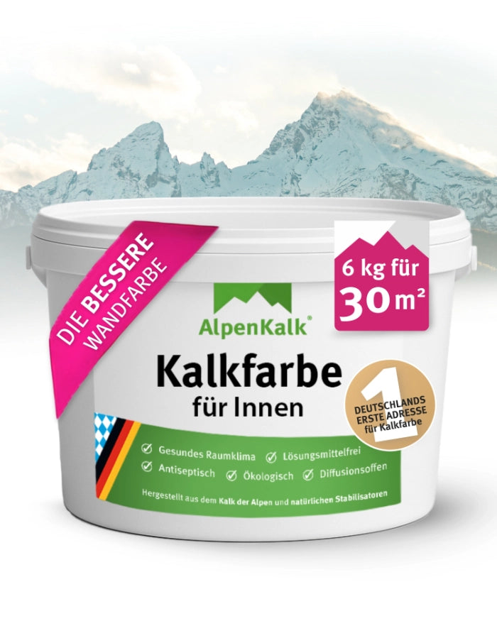 Kalkfarbe Innen | 6 kg / ca. 30 m²