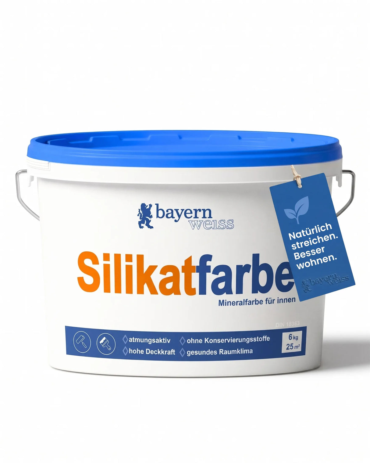 Silikatfarbe Innen | 6 kg / ca. 25 m²
