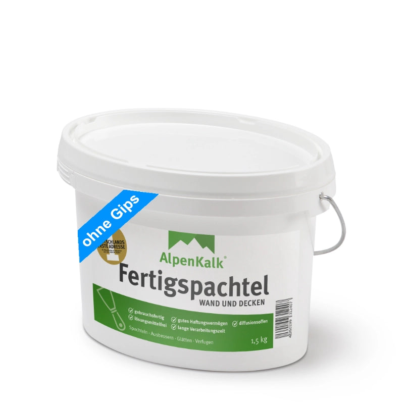 Fertigspachtel | Kalkspachtel 1,5 kg - Wand & Decke