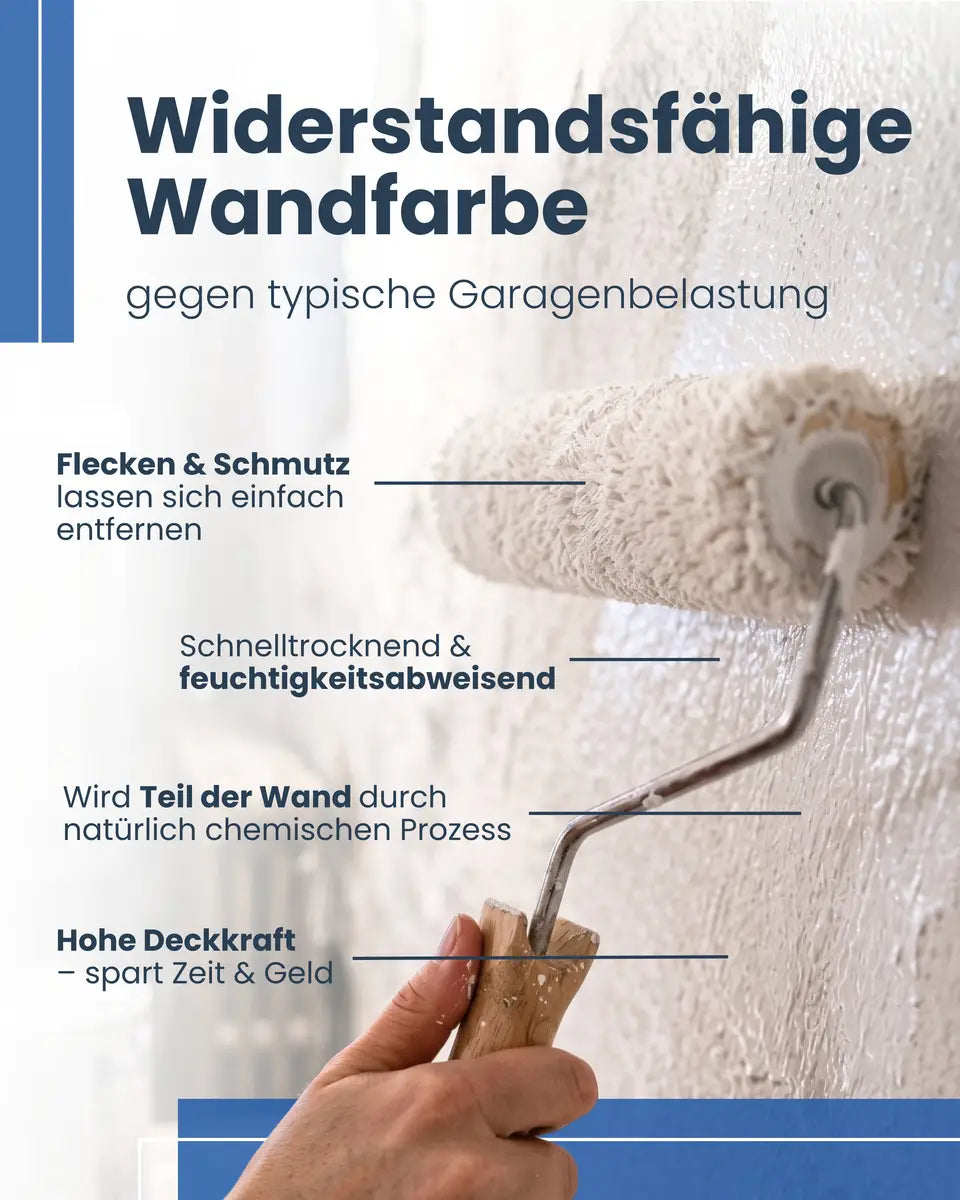 Garagenfarbe | Silikatfarbe 6 kg / ca. 30 m²