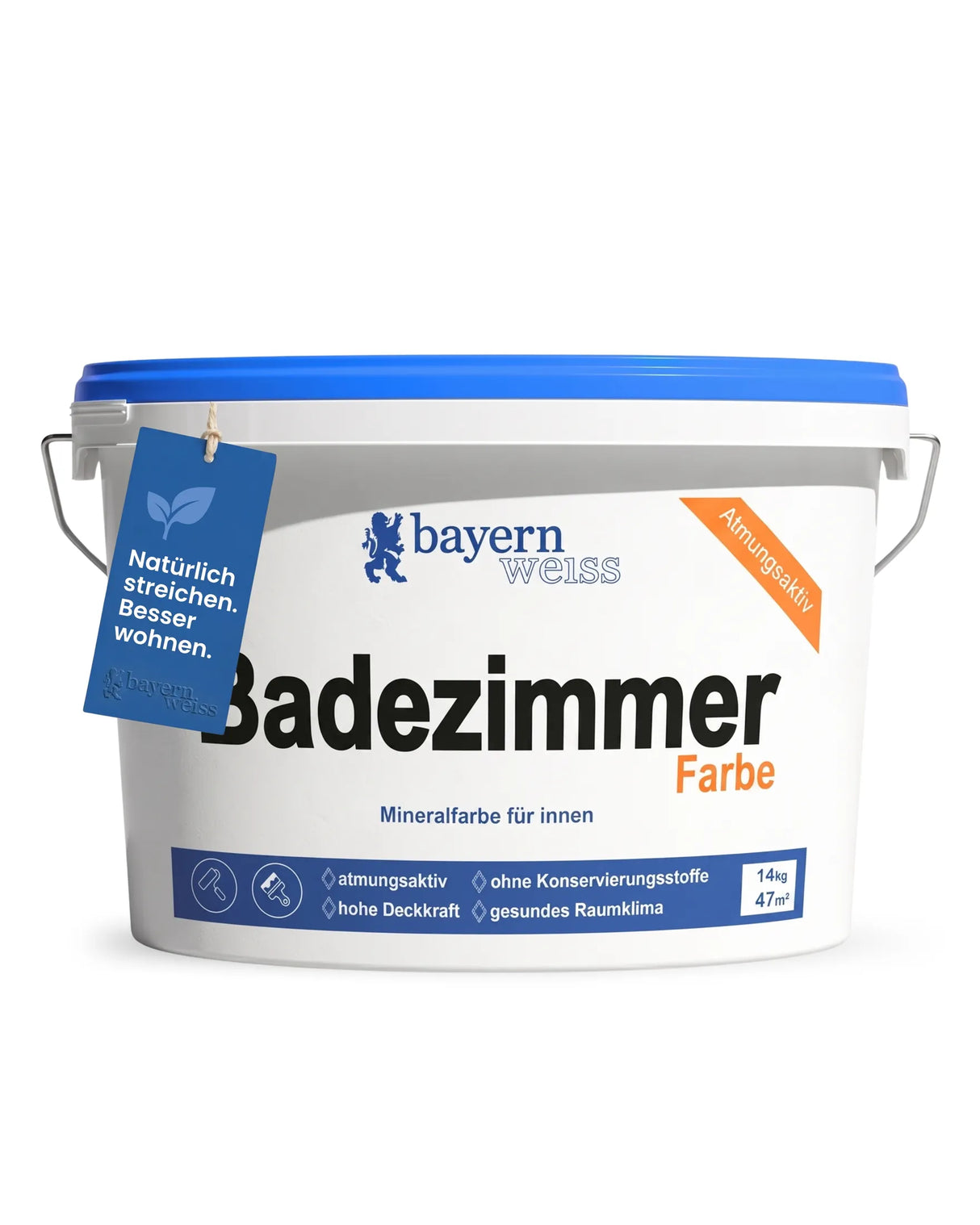 Badezimmerfarbe | Silikatfarbe 14 kg / ca. 47 m²