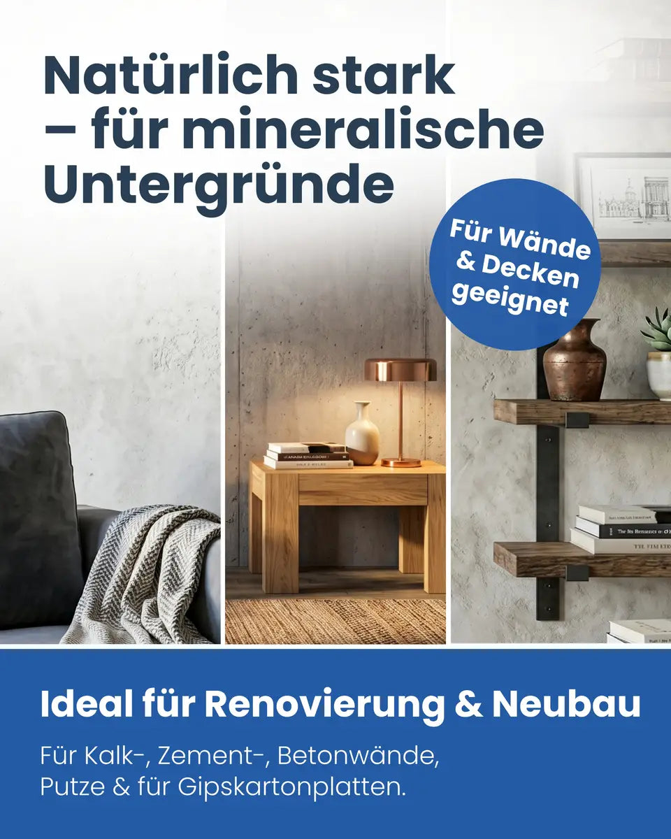 Silikatspachtel | 5 kg - Wand & Decke