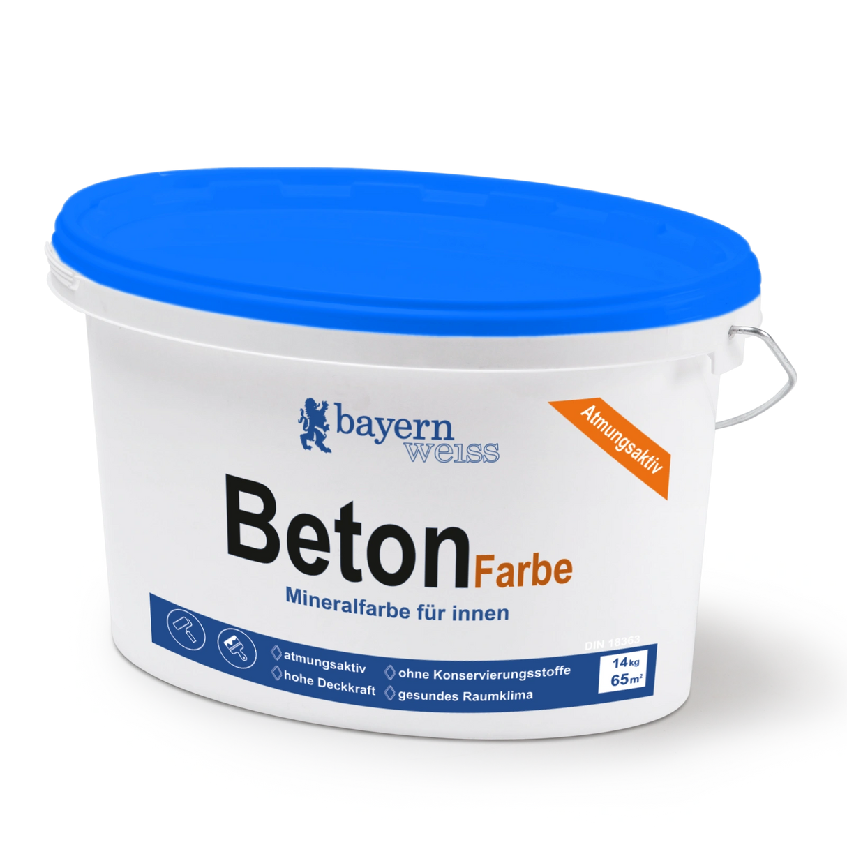 Betonfarbe | Silikatfarbe 14 kg / ca. 70 m²