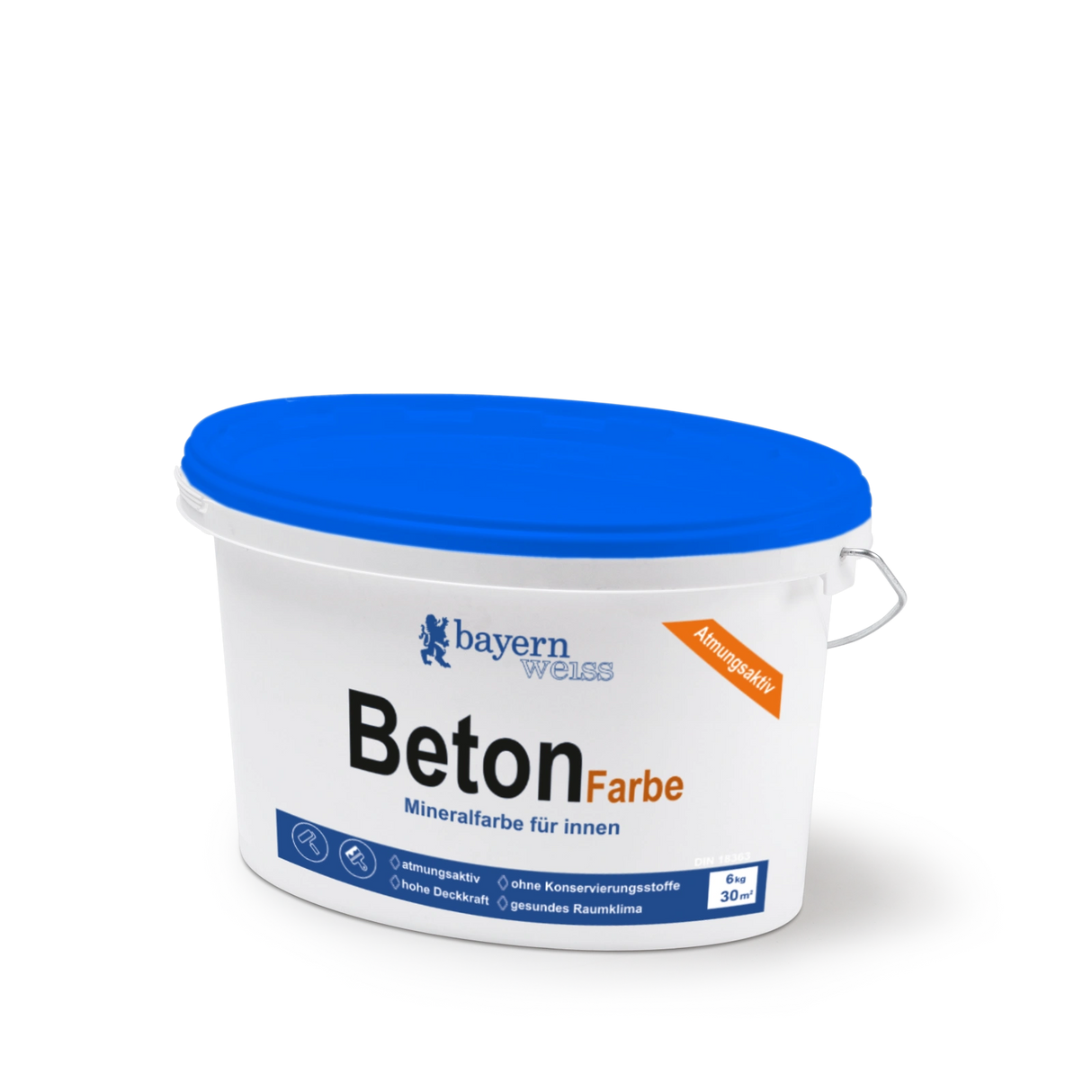 Betonfarbe | Silikatfarbe 6 kg / ca. 30 m²