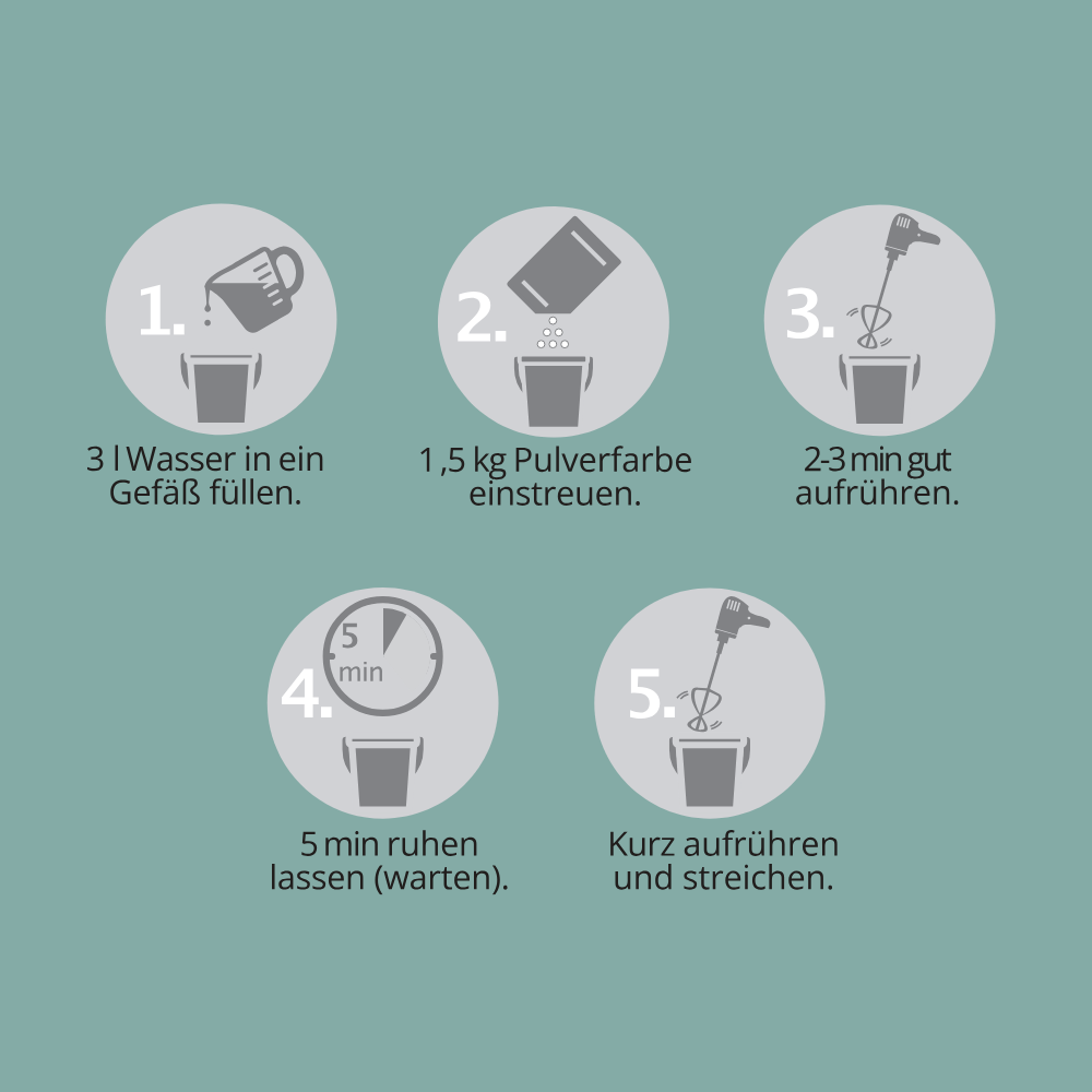 Hühnerstall-Farbe 1,5 kg (ca. 30 m²)