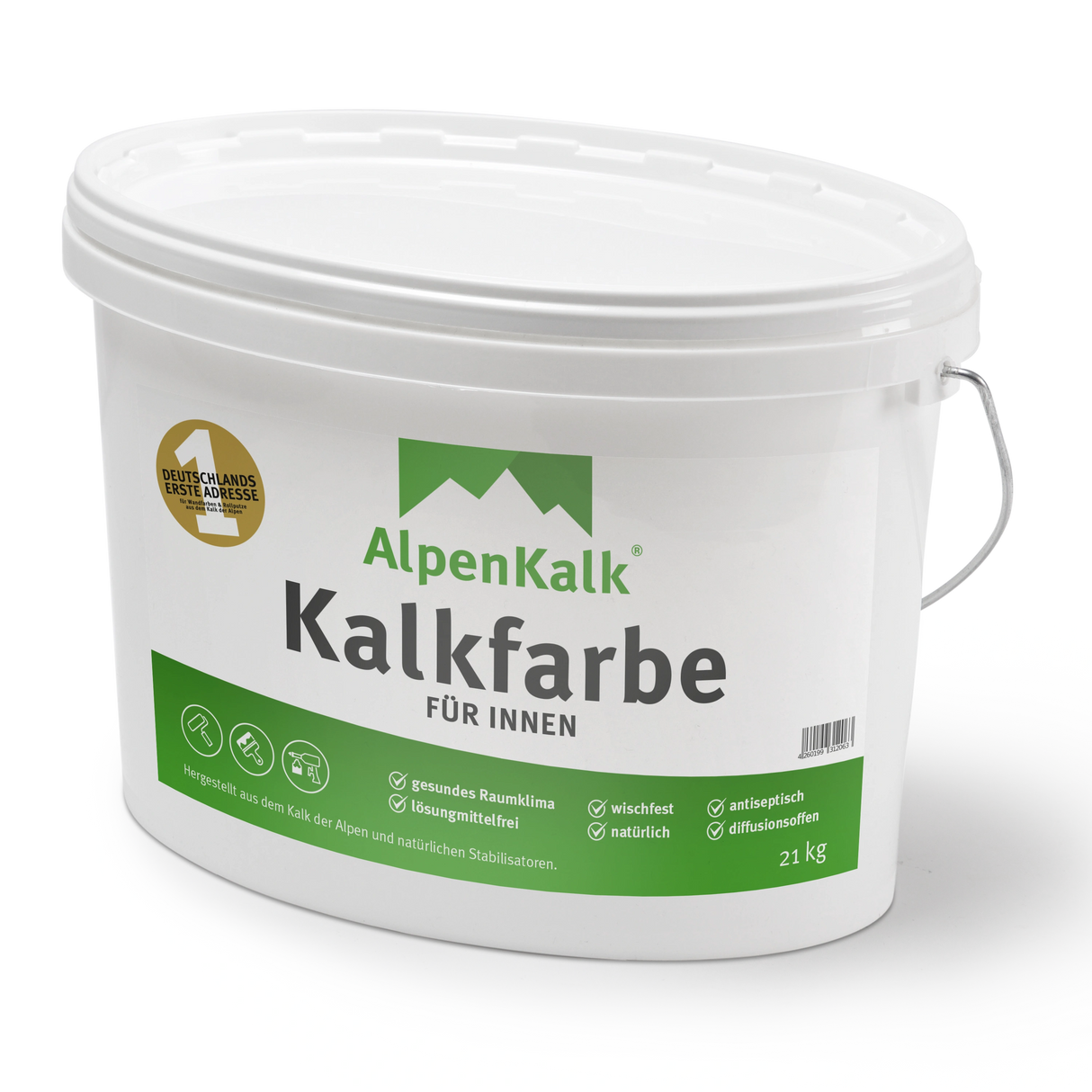 Kalkfarbe Innen | 21 kg / ca. 100 m²