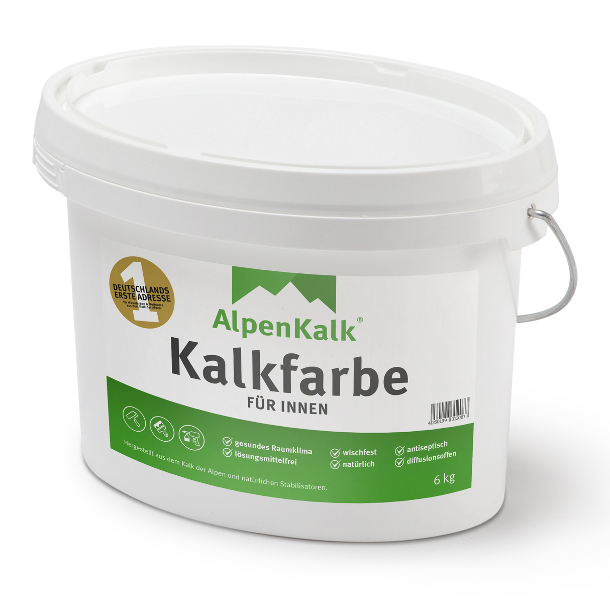Kalkfarbe Innen | 6 kg / ca. 30 m²