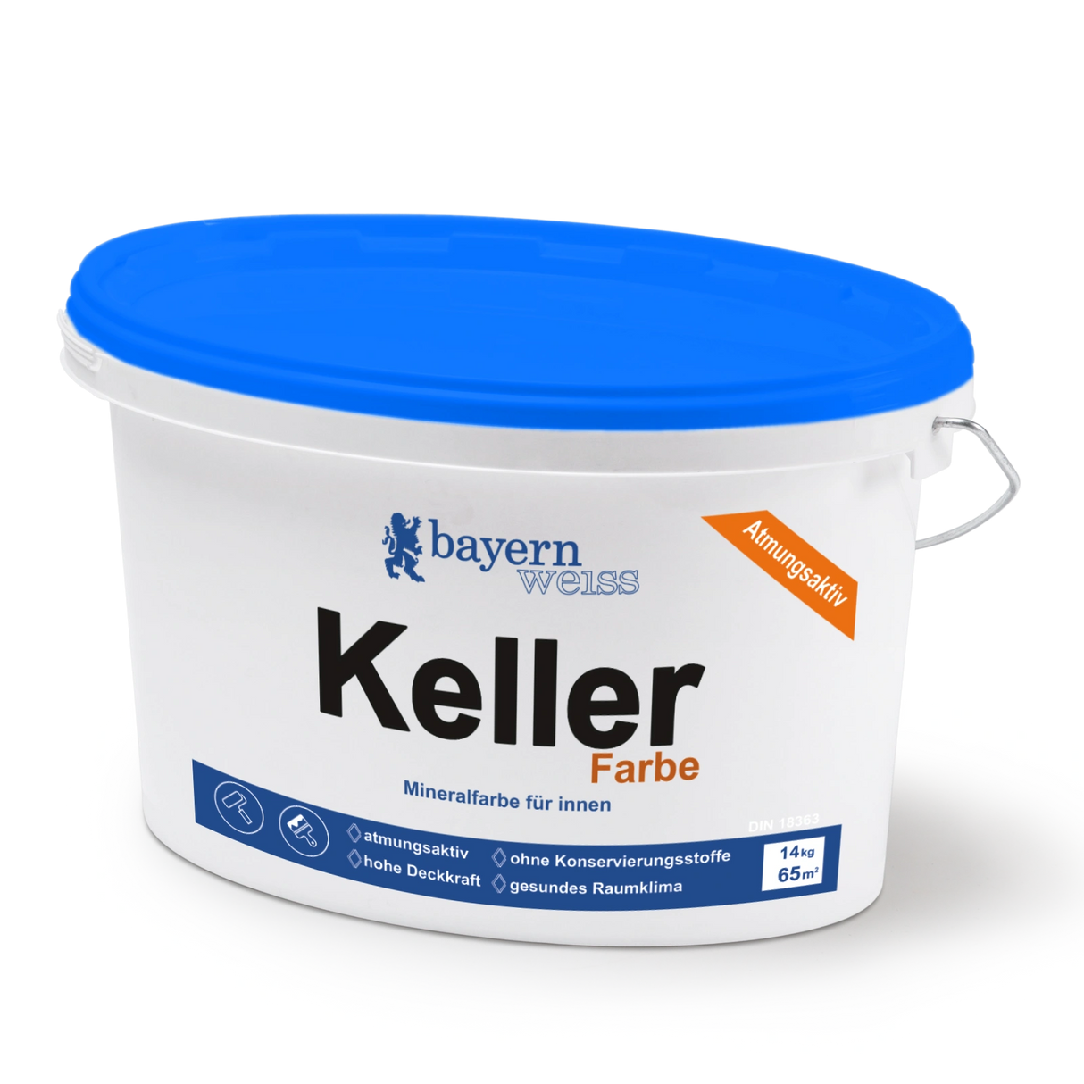 Kellerfarbe | Silikatfarbe 14 kg / ca. 70 m²