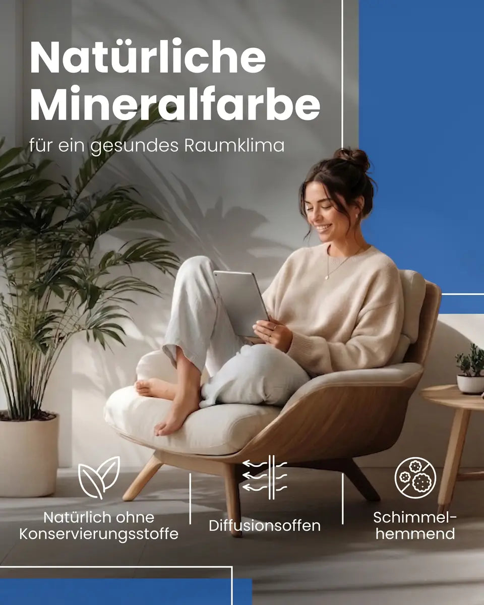 Silikatfarbe Innen | 14 kg / ca. 60 m²