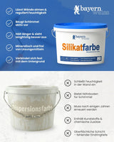 Silikatfarbe Innen | 14 kg / ca. 60 m²