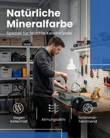 Kellerfarbe | Silikatfarbe 6 kg / ca. 30 m²