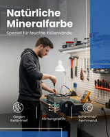 Kellerfarbe | Silikatfarbe 6 kg / ca. 30 m²
