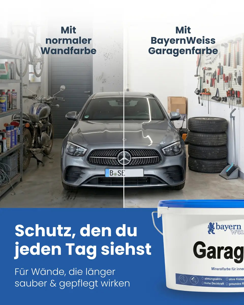 Garagenfarbe | Silikatfarbe 6 kg / ca. 30 m²