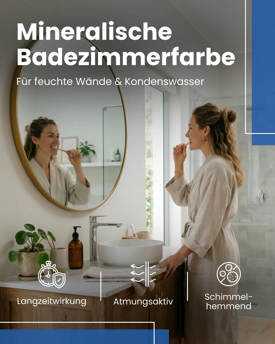 Badezimmerfarbe | Silikatfarbe 14 kg / ca. 47 m²