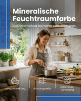 Feuchtraumfarbe | Silikatfarbe 14 kg / ca. 70 m²