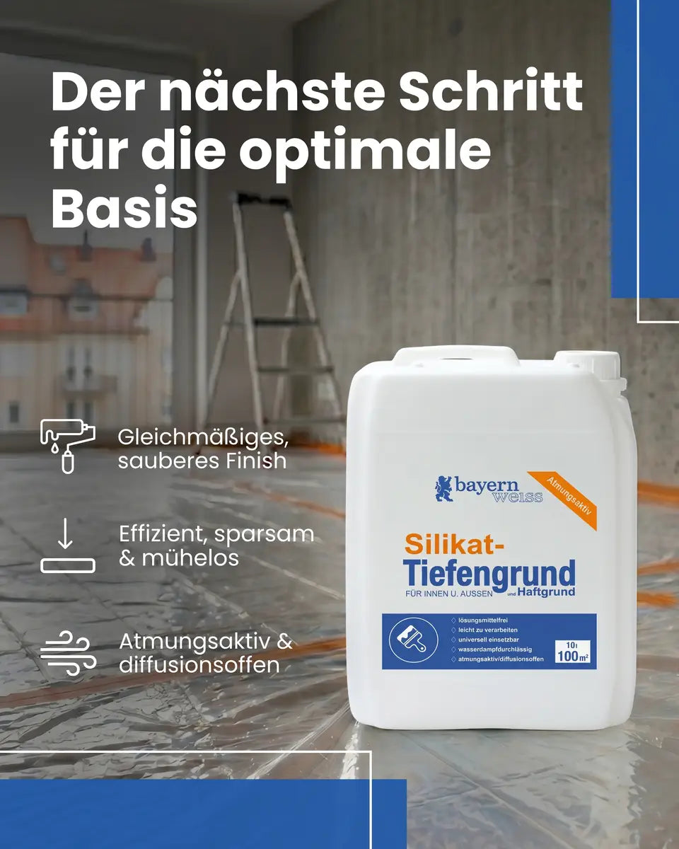 Silikatspachtel | 5 kg - Wand & Decke