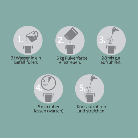 Pferdestall-Farbe 1,5 kg (ca. 30 m²)